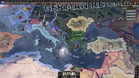Image result for Hoi4 Italy Map