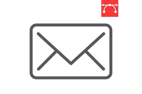 Image result for Open Email Line Graphic