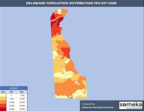 Delaware Zip Code Map Printable に対する画像結果