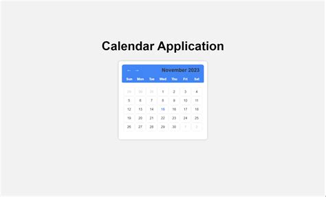 Image result for Monthly Calendar Example JavaScript