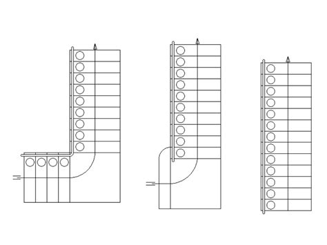 AutoCAD Dynamic Block Stair Section に対する画像結果