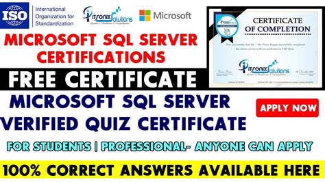 Image result for Microsoft SQL Server Certification Exam