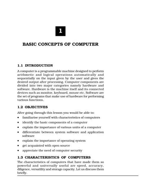 Image result for Basic Concepts of Computer