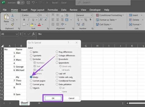 Image result for Excel Remove Empty Rows