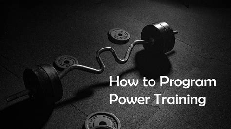 Training Program for Power に対する画像結果