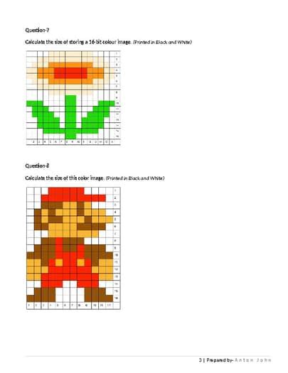 Toradh íomhá ar IGCSE Computer Science Worksheets