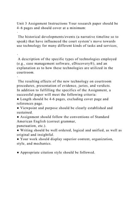 Research Paper Assignment Instructions に対する画像結果