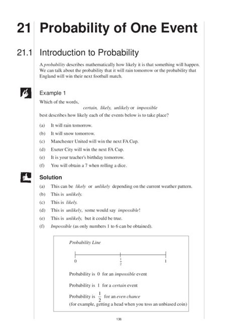 Toradh íomhá ar Introduction to Probability Definition Worksheet