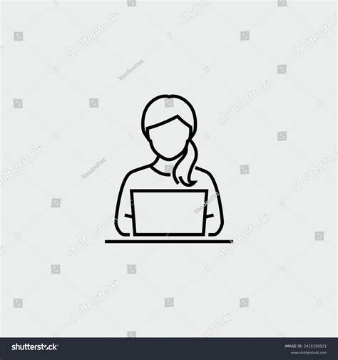 Toradh íomhá ar Person Inside Computer