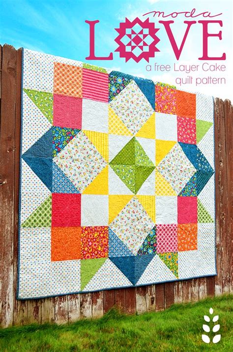 Image result for Layer Cake Quilt Patterns Moda