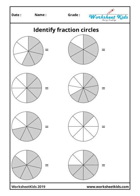 Image result for Fraction Circles Printable