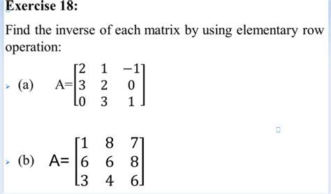 Matrix Inverse Method Exercise Solution に対する画像結果