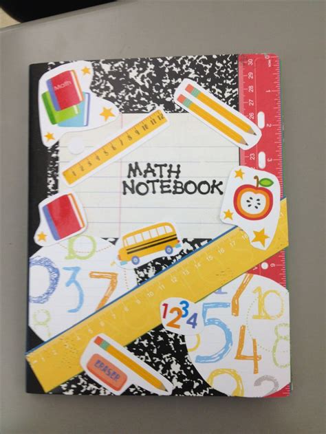 Image result for Interactive Math Notebook Cover Page