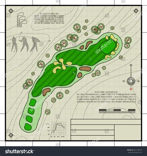 Image result for Golf Course Hol Layout