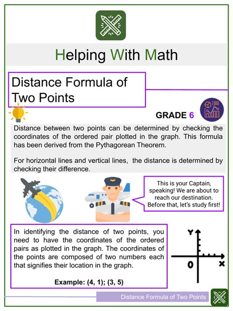Image result for Distance Formula Class 9 Maths Worksheet