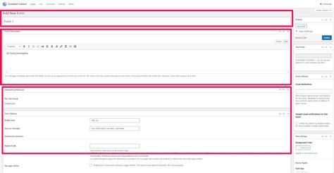 Toradh íomhá ar Add Constant Contact Coding On WordPress