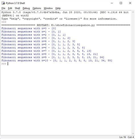 Image result for Fibonacci Sequence Logic Python