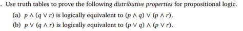 Image result for Distributivity Propositional Logic