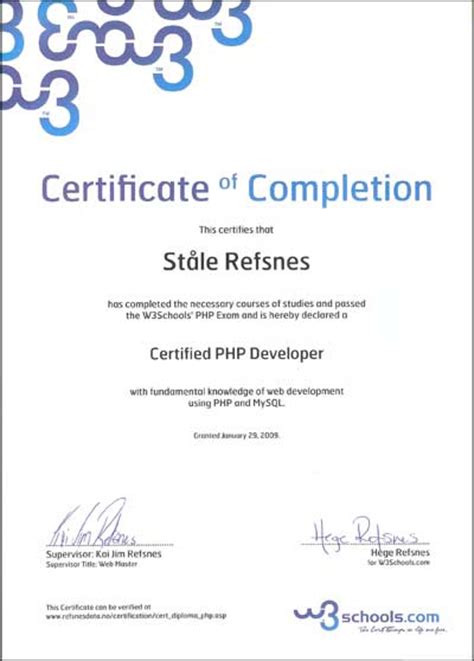 Image result for Certified PHP Developer