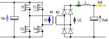 Image result for Push Pull Converter Synchronous Rectifier