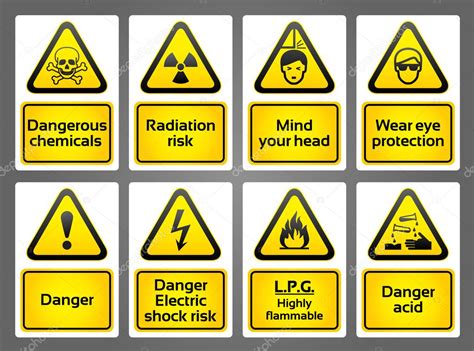 Image result for Warning Signs Lab Safety