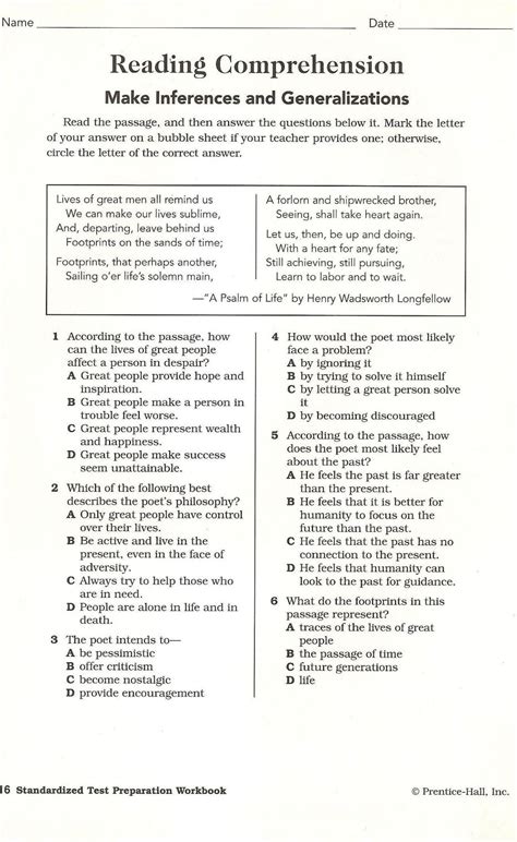Image result for Reading Comprehension Worksheets PDF