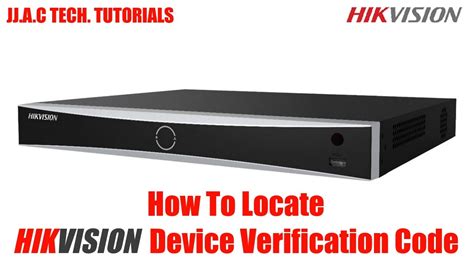 Image result for Hikvision Device Verification Code