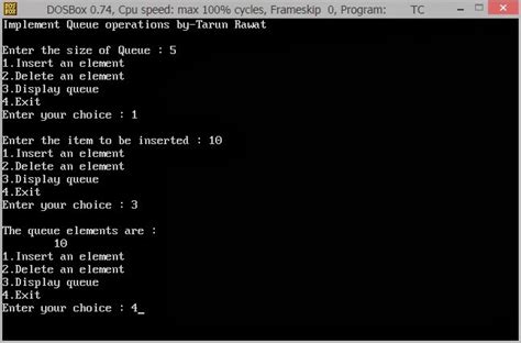 Image result for Queue Program in C++