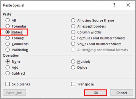 Résultat d’images pour Excel Paste without Formatting