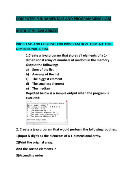 1 D Array に対する画像結果