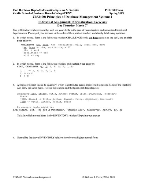 Image result for Normalization Exercises