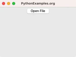 Python Tkinter Open File From GUI に対する画像結果