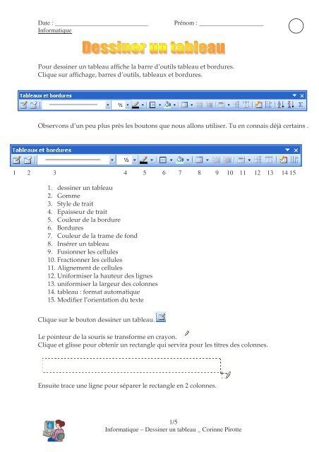 Image result for Tableau Informatique