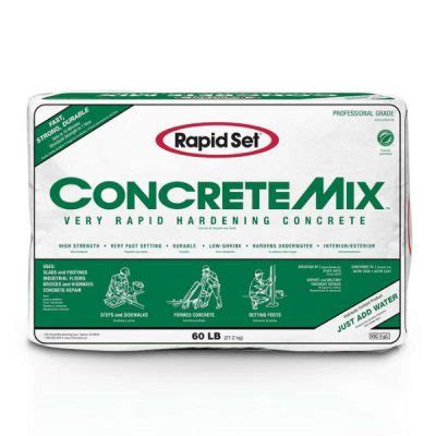 Toradh íomhá ar Fast Set Concrete Mix