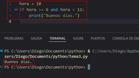 Condicionales En Python-க்கான படிம முடிவு