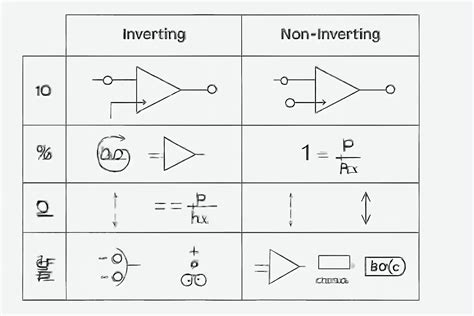 Toradh íomhá ar IC Inverting and Non Inverting Input