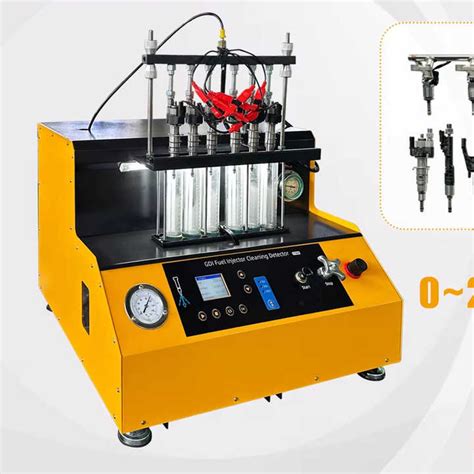 Toradh íomhá ar Fuel Injector Flow Bench Tester