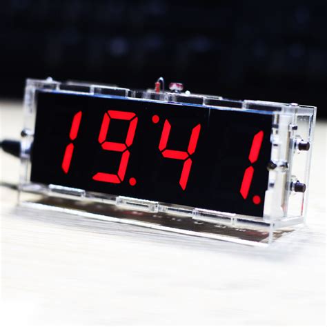 Afbeeldingsresultaten voor DIY Digital LED Clock Kit