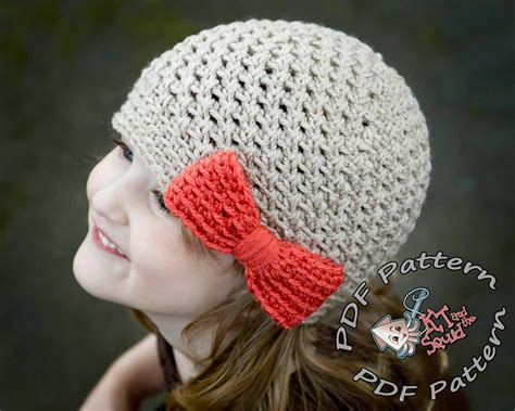 Image result for Crochet Girls Hat Pattern Free