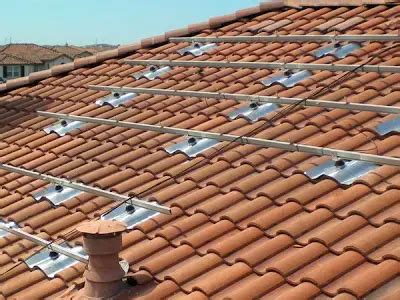 Image result for How to Install Solar Panel On Spanish Clay Tile