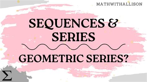 Image result for Geometric Series Pre Calculus