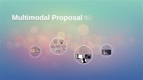 Toradh íomhá ar Example of a Multimodal Proposal