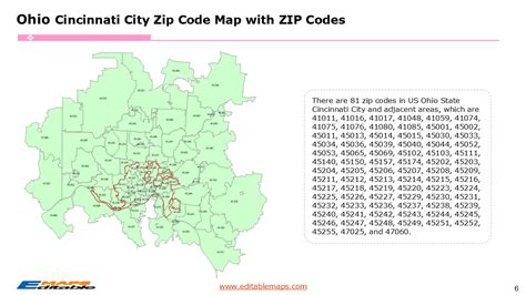 Image result for Zip Code Map Cincinnati Ohio