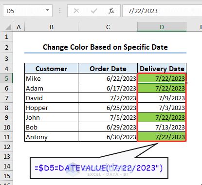 Image result for Excel Color Days