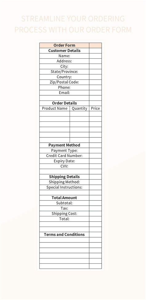 Image result for Order Process Template