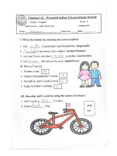 Assignment Class 10 2nd Week English2023 に対する画像結果