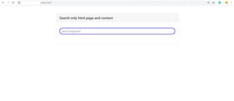 Image result for Search Page HTML