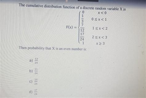 Image result for Discrete Cumulative Distribution Function