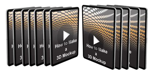 Image result for How to Design 3D Mock Up