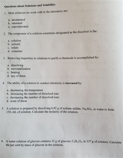 Solubility Questions に対する画像結果